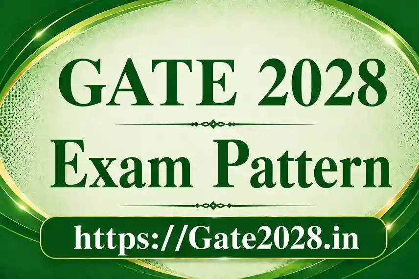 GATE 2028 Exam Pattern: Subject Wise Paper Pattern, Marking Scheme